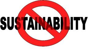 Suatainability prohibited