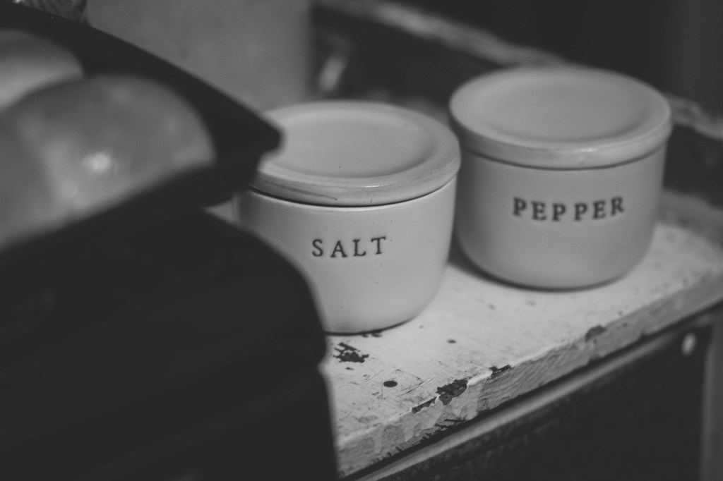 salt and pepper pots
