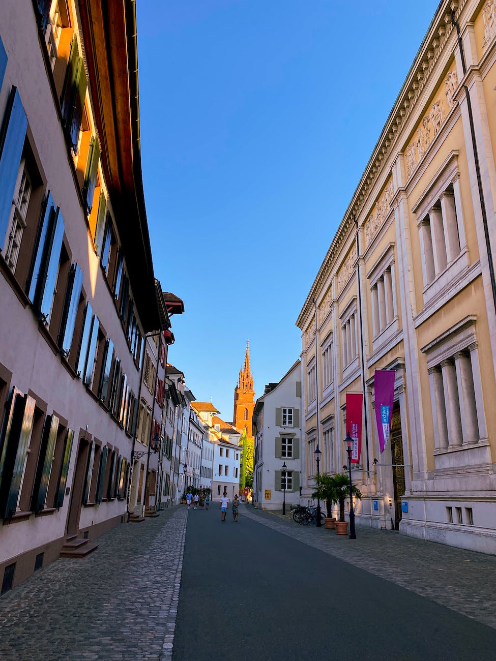 A street in Basel, Switzerland